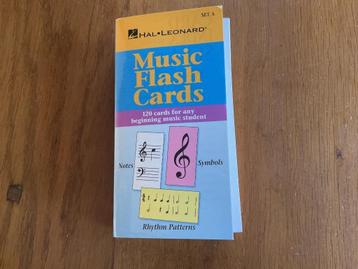 Hal  Leonard 120 st. music flash cards beschikbaar voor biedingen