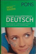 PONS Grosses Schulwörterbuch Deutsch, Duits, Overige uitgevers, Ophalen of Verzenden, Zo goed als nieuw