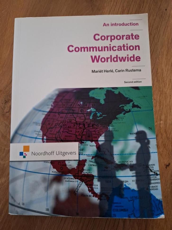 Corporate Communication Worldwide - Herlé & Rustema, Boeken, Studieboeken en Cursussen, Zo goed als nieuw, HBO, Gamma, Ophalen of Verzenden