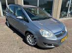 Opel Zafira 1.8 Temptation 7 Pers - Airco - Trekhaak - 2008, Auto's, Opel, Voorwielaandrijving, Stof, Zwart, 4 cilinders