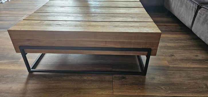 Salontafel, Huis en Inrichting, Tafels | Salontafels, Zo goed als nieuw, Minder dan 50 cm, 50 tot 100 cm, 100 tot 150 cm, Rechthoekig