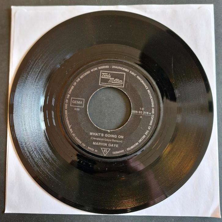 marvin gaye what's going on (8), Cd's en Dvd's, Vinyl Singles, Gebruikt, Single, Overige genres, 7 inch, Verzenden