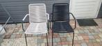 Tuinstoelen Ropa  (Kwantum) 2 stuks, Tuin en Terras, Ophalen, Zo goed als nieuw, Metaal, Stapelbaar