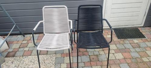 Tuinstoelen Ropa  (Kwantum) 2 stuks, Tuin en Terras, Tuinstoelen, Zo goed als nieuw, Metaal, Stapelbaar, Ophalen
