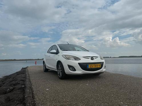 Mazda 2 1.3 Bifuel 62KW 5DRS 2012 Wit, Auto's, Mazda, Particulier, LPG, A, Hatchback, Handgeschakeld, Origineel Nederlands, Wit