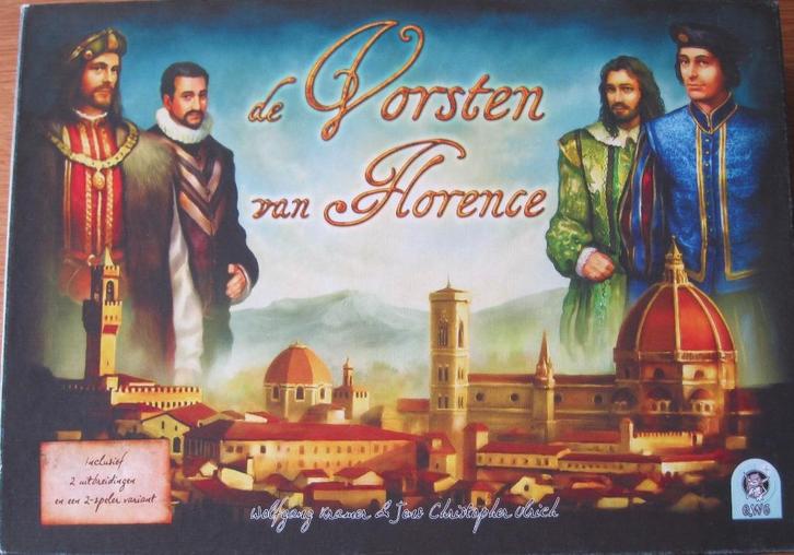bordspel De Vorsten van Florence - 2006, Hobby en Vrije tijd, Gezelschapsspellen | Bordspellen, Zo goed als nieuw, Een of twee spelers
