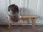 Hoog bankje 80x20x38, Ophalen of Verzenden, Nieuw, Hout