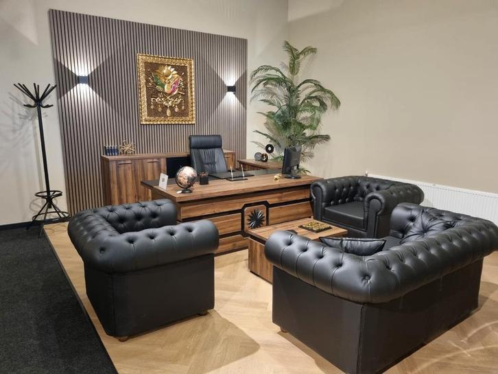 Exclusief Directie Bureau Set Arma - Compleet!, Huis en Inrichting, Complete inboedels, Ophalen of Verzenden