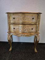 Klein Antiek Italiaans Buikkastje Verguld, Ophalen