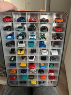 50 Hotwheels + Opbergkoffer, Ophalen of Verzenden, Gebruikt, Auto, Hot Wheels