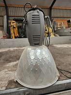 Industriële hanglamp, Huis en Inrichting, Lampen | Hanglampen, Gebruikt, Metaal, 50 tot 75 cm, Ophalen
