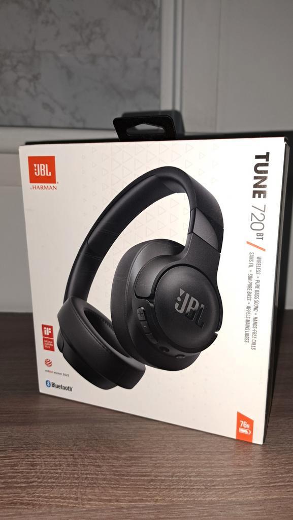 JBL Tune 720BT Draadloze Koptelefoon, Audio, Tv en Foto, Koptelefoons, Nieuw, Overige merken, Draadloos, Bluetooth, Ophalen of Verzenden
