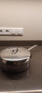 RVS hapjespan BK, Ophalen of Verzenden, Gebruikt, Rvs, Koekenpan of Braadpan