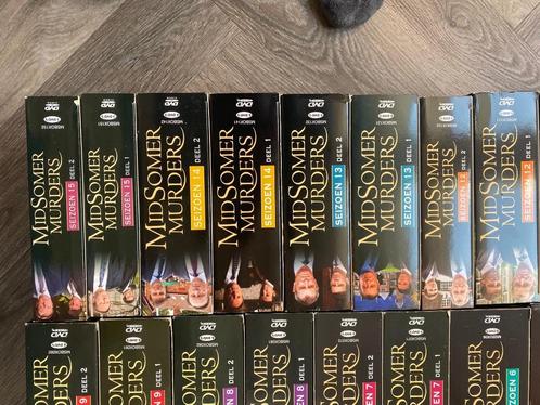 Midsomer murders dvd seizoen 1 t/m 15., Cd's en Dvd's, Dvd's | Tv en Series, Zo goed als nieuw, Overige genres, Alle leeftijden