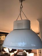 Authentieke industriële hanglampen wit, Huis en Inrichting, Lampen | Hanglampen, Zo goed als nieuw, Ophalen