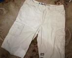 Bijna Nieuw HUMAN NATURE SANNA Short Broek Wit 75% katoen M, Kleding | Heren, Broeken en Pantalons, Wit, Zo goed als nieuw, Human Nature