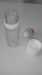 flacon flesje 8ml bv reis of medicatie per 10 stuks, Ophalen of Verzenden, Zo goed als nieuw, Wit