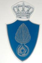 Mooie Helmsticker Koninklijke Marechaussee, Ophalen of Verzenden, Marechaussee, Nederland, Embleem of Badge