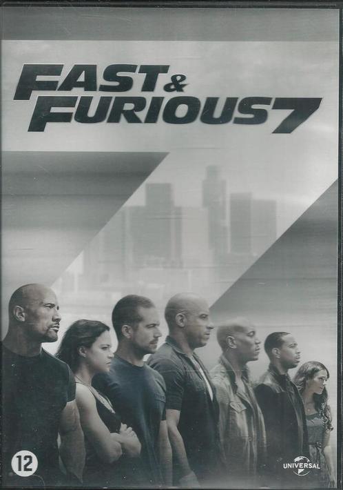 Fast & Furious 7 met o.a. Vin Diesel, Paul Walker, Cd's en Dvd's, Dvd's | Klassiekers, Nieuw in verpakking, Actie en Avontuur