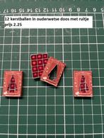 poppenhuis 12 Kerstballen in ouderwetse doos, Ophalen of Verzenden, Nieuw, Poppenhuis