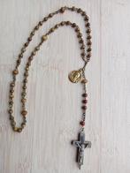 Rozenkrans met relikwiekruis, Ophalen of Verzenden, Gebruikt, Christendom | Katholiek