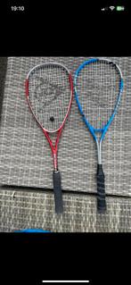 2x squash racket Dunlop Saxon Topkwaliteit!, Racket, Gebruikt, Ophalen of Verzenden