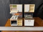 Wit Lundby keukenblokje, Verzamelen, Ophalen of Verzenden, Gebruikt, Poppenhuis