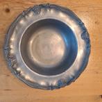 Tinnen bord Les Potstainiers Hutois – diameter 21 cm, Antiek en Kunst, Ophalen of Verzenden