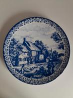 Chemkefa Delfts Blauw Wandbord - De Herfst, Antiek en Kunst, Antiek | Wandborden en Tegels, Ophalen