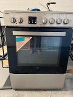 Etna gasfornuis keramisch FKV761RVS, Witgoed en Apparatuur, Fornuizen, Ophalen, Keramisch, Grill, 4 kookzones