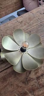 Mooie metalen lamp karwei, Huis en Inrichting, Lampen | Plafondlampen, Ophalen of Verzenden, Zo goed als nieuw, Metaal