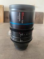 Sirui 50mm T2.9 1.6x Full-Frame Anamorphic lens (E-mount), Ophalen of Verzenden, Zo goed als nieuw