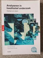 Inge Bleijenbergh - Analyseren in kwalitatief onderzoek, Ophalen of Verzenden, Inge Bleijenbergh; Hennie Boeije