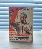Joseph Goebbels- 30 Kriegsartikel für das Deutsche Volk, Verzamelen, Ophalen of Verzenden, Overige soorten, Duitsland, Boek of Tijdschrift