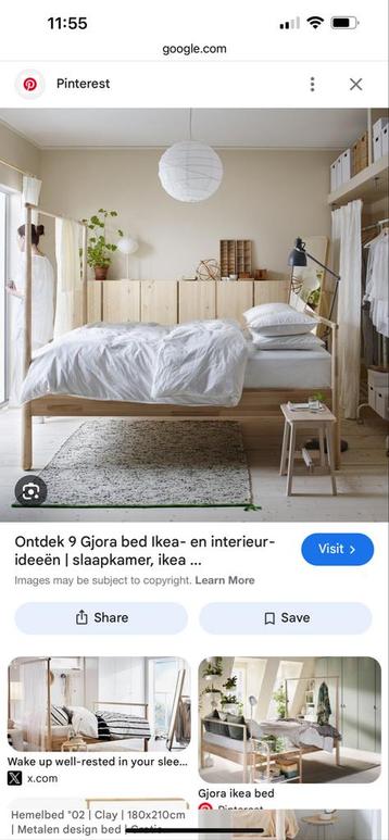 Ikea GJÖRA bedframe - 140x200cm - afbeelding 4