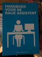 Handboek voor de Balie Assistent - Vierde Herziene Druk, Ophalen of Verzenden, Gelezen, MBO