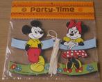 Vintage Disney feest slinger Mickey en Minnie ca 4 meter, Ophalen of Verzenden, Overige figuren, Nieuw, Beeldje of Figuurtje