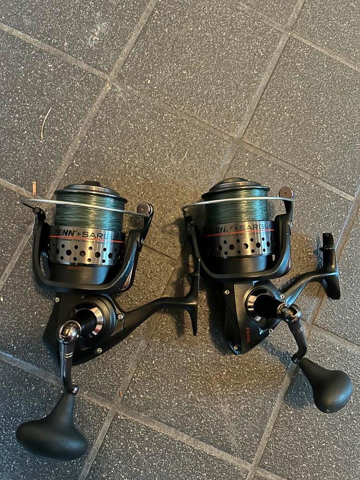 Penn Sargus 7000 + Overige Vis Molens, Watersport en Boten, Hengelsport | Karpervissen, Gebruikt, Ophalen