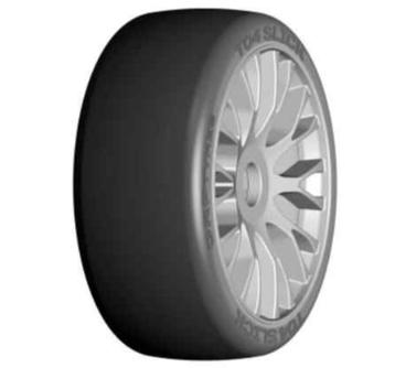 GRP 1:8 GT T04 slick XM5 Medium Mounted on New 20 Spoked FLE beschikbaar voor biedingen