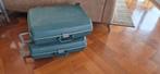 2 Samsonite Oyster Koffers, Gebruikt, Hard kunststof, Slot, 45 tot 55 cm