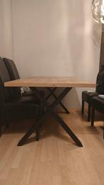 Mooie eettafel en salontafel set, Gebruikt, 100 tot 150 cm, Overige materialen, Ophalen of Verzenden