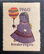 Kinderpostzegel deurzegel 1960, Ophalen of Verzenden, Gestempeld