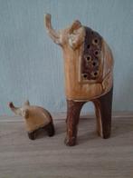 Keramieken olifantjes, Ophalen of Verzenden, Zo goed als nieuw, Dier