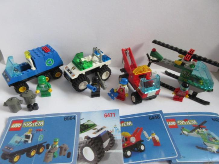 4 Town setjes met boekjes. Verzenden is mogelijk., Kinderen en Baby's, Speelgoed | Duplo en Lego, Zo goed als nieuw, Lego, Complete set