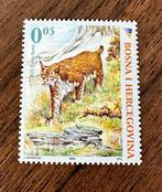 Bosnië Herzegovina 2008 - dieren Lynx Postzegel, Ophalen of Verzenden, Overige landen, Postfris