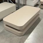 Japandi salon tafel ronde vormen 140x70cm, Huis en Inrichting, Tafels | Salontafels, Ophalen, 100 tot 150 cm, 50 tot 100 cm, Zo goed als nieuw