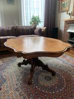 Salontafel dressoir tafel hout met mooie poot 116x90x53, Antiek en Kunst, Ophalen