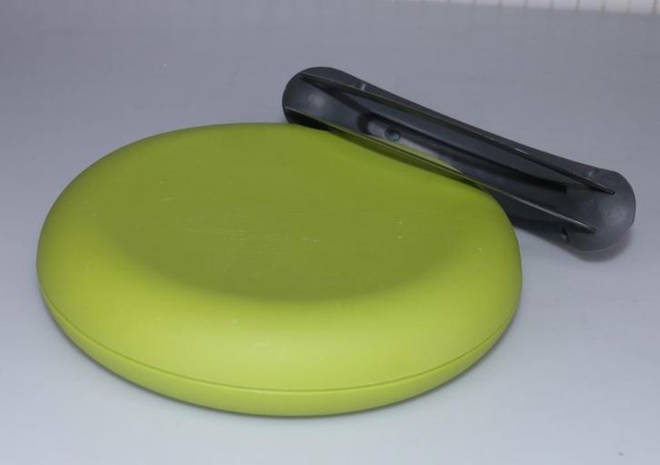 Joseph Joseph compact herb chopper snijplank mes groen, Huis en Inrichting, Keuken | Keukenbenodigdheden, Zo goed als nieuw, Ophalen of Verzenden