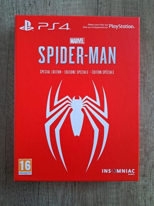 Spider-Man Special Edition PS4, Spelcomputers en Games, Games | Sony PlayStation 4, Zo goed als nieuw, Ophalen of Verzenden
