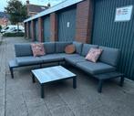 Prachtige Aluminium Loungeset Tuinset, Ophalen, Zo goed als nieuw, Wicker, Bank